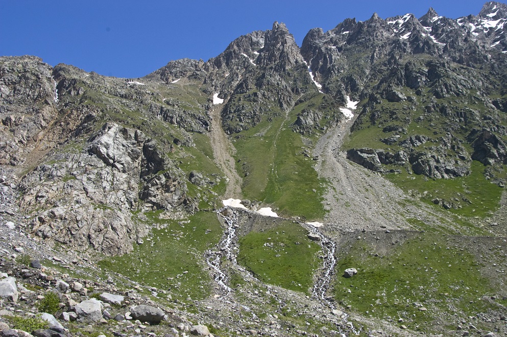 Долина реки Терскол, image of landscape/habitat.