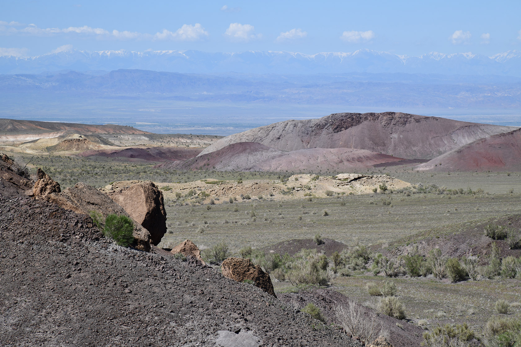 Горы Улькен-Богуты, image of landscape/habitat.