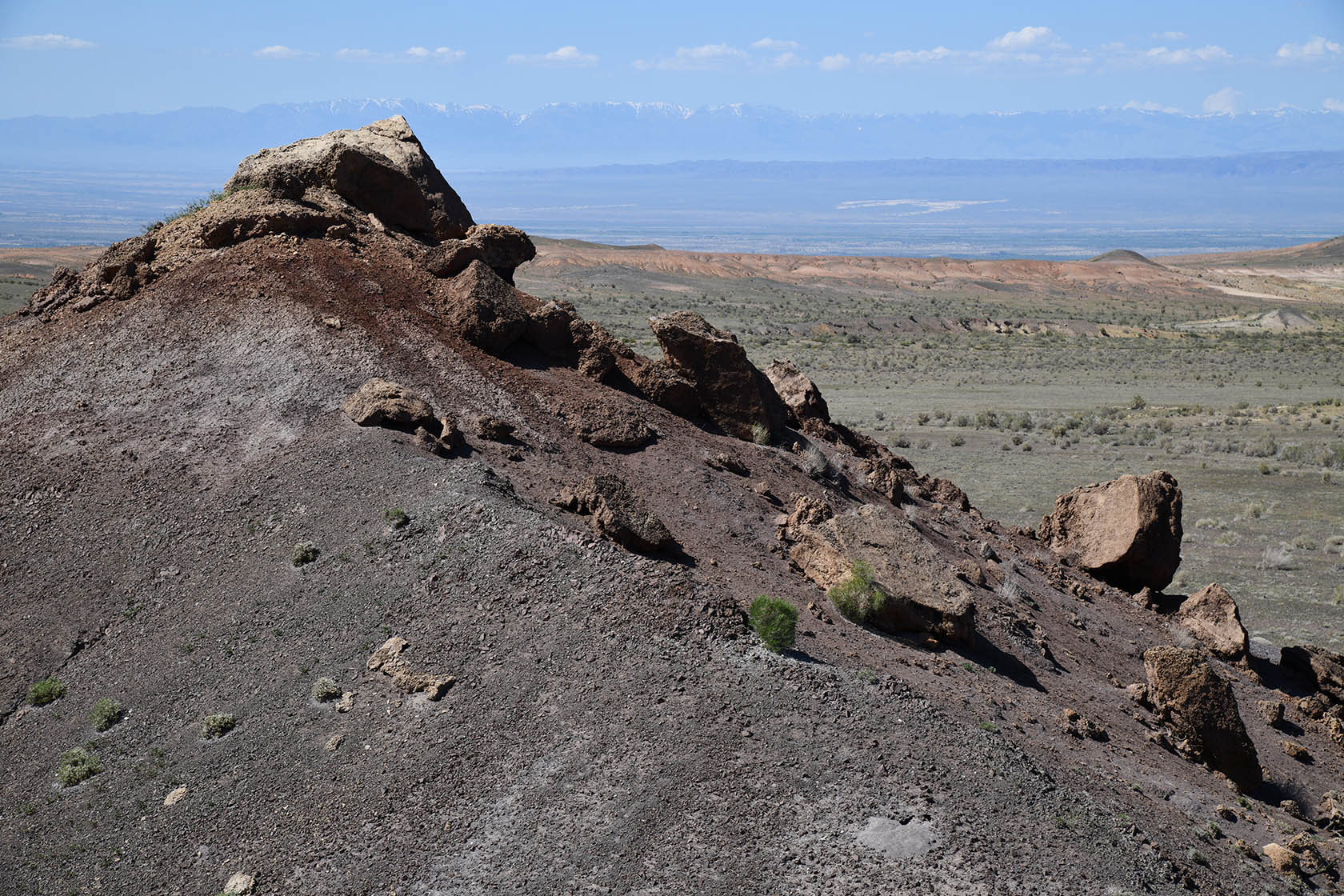 Горы Улькен-Богуты, image of landscape/habitat.