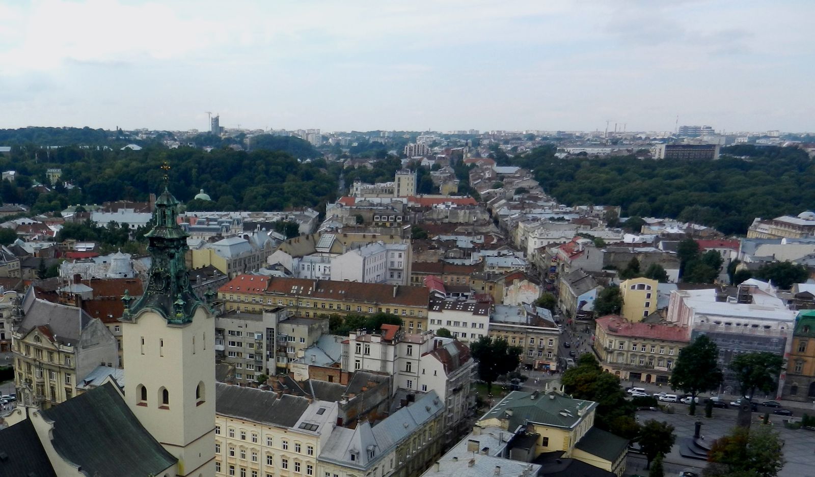 Парки Львова, image of landscape/habitat.