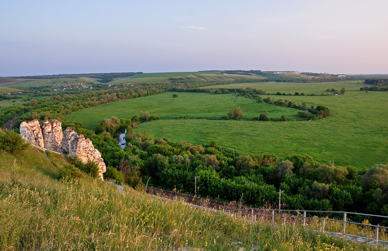 Дивногорье, image of landscape/habitat.