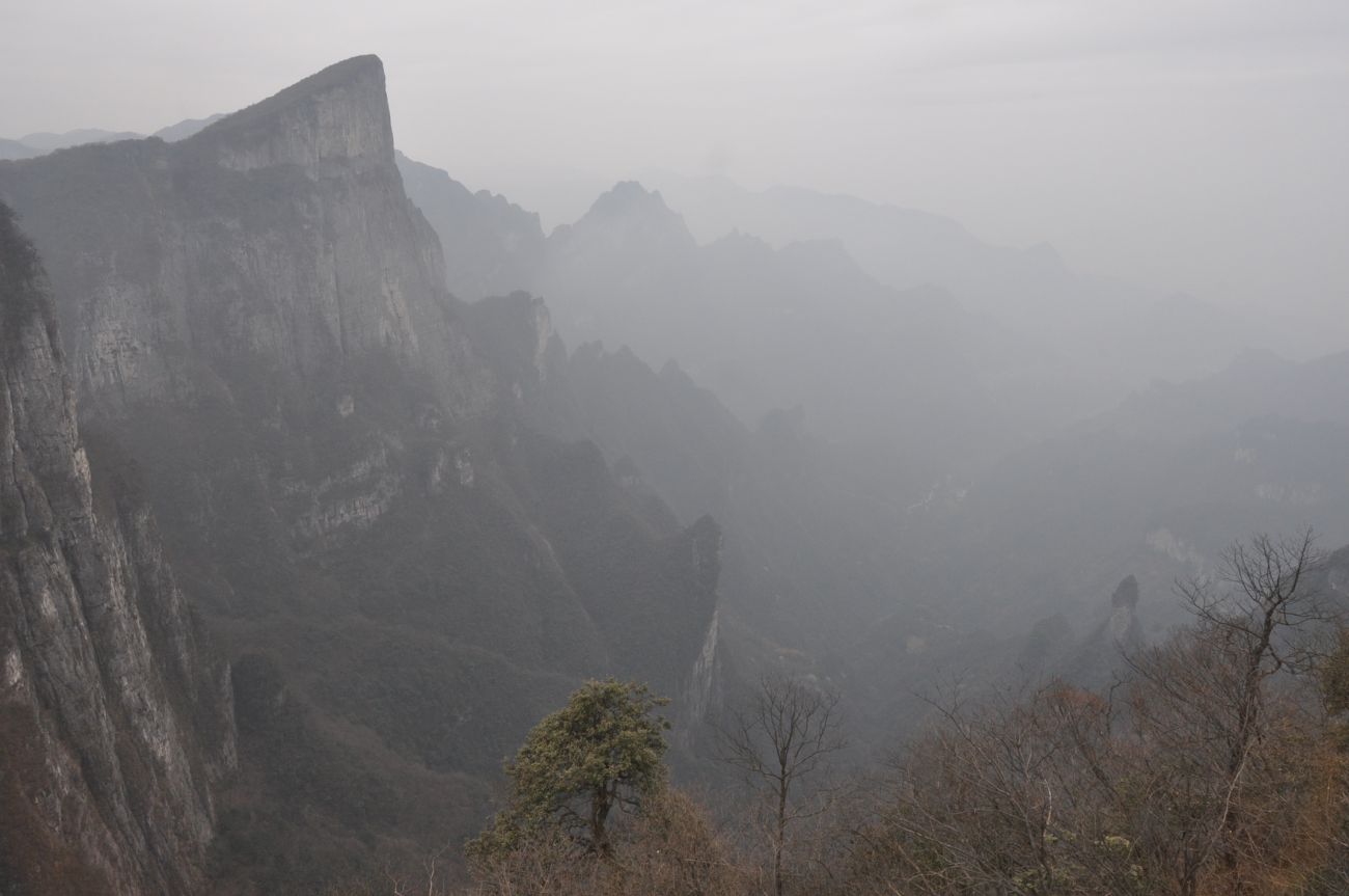 Гора Тяньмэнь, image of landscape/habitat.