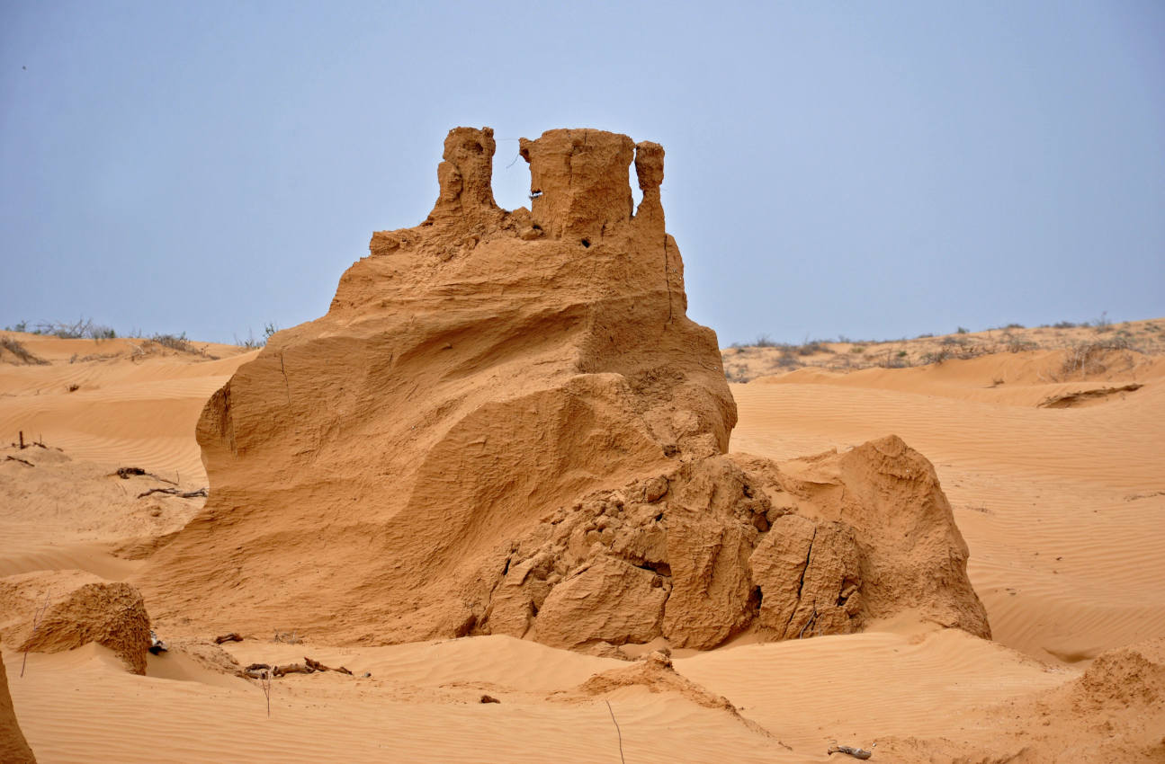 Окрестности посёлка Улан-Хол, image of landscape/habitat.