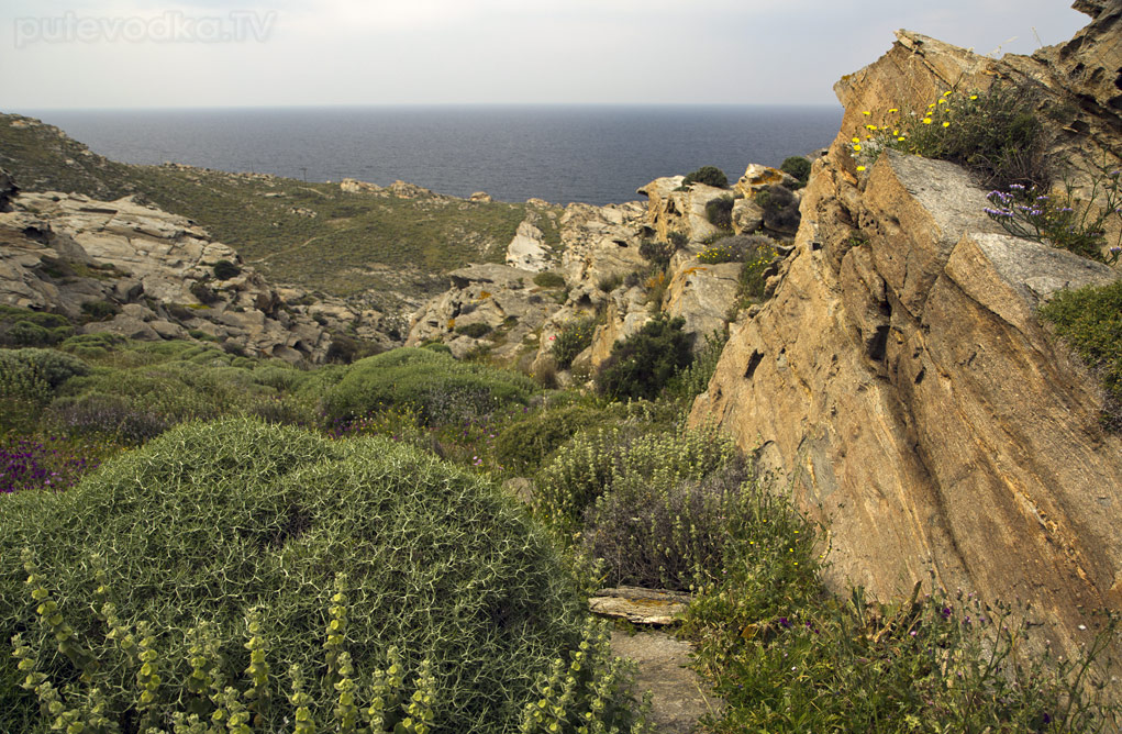 Остров Парос, image of landscape/habitat.