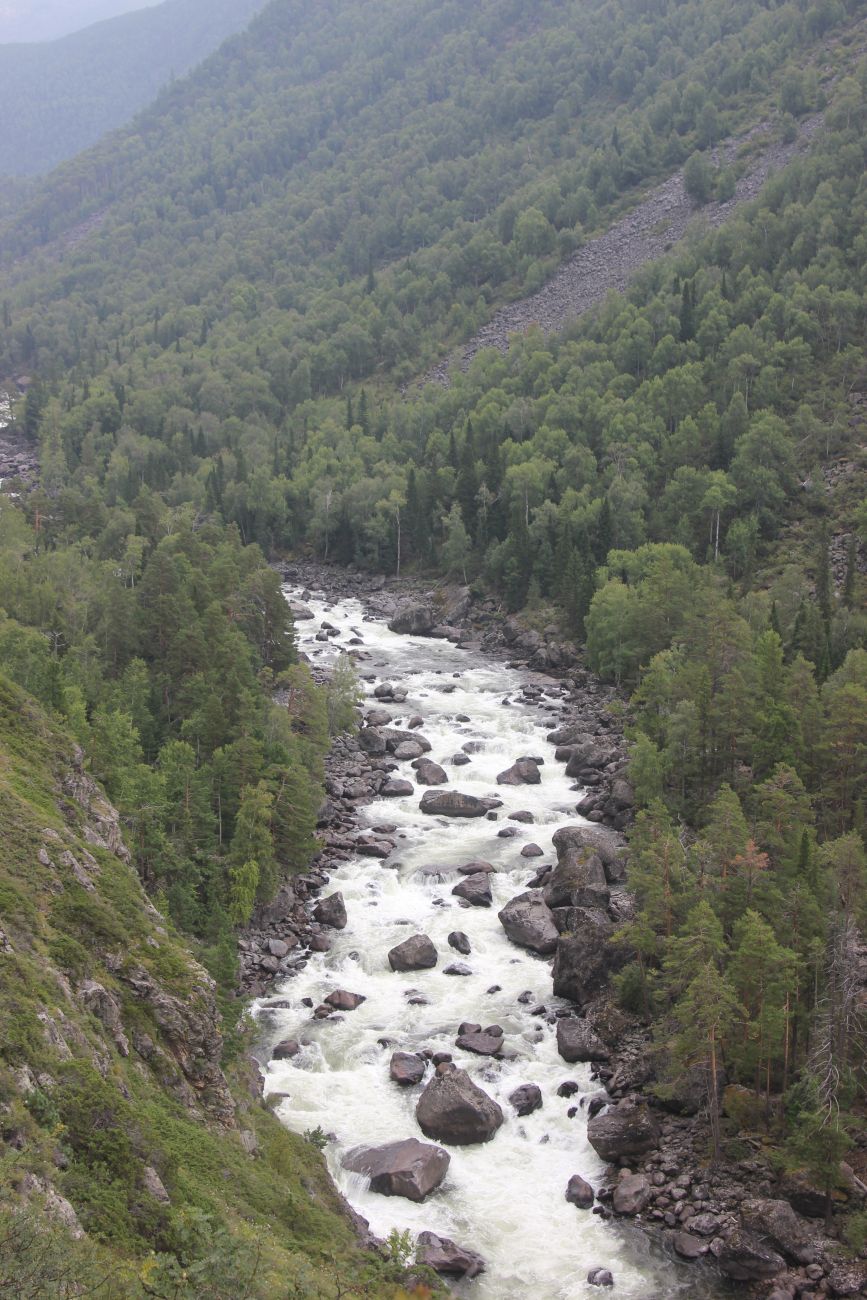 Окрестности водопада Учар, image of landscape/habitat.