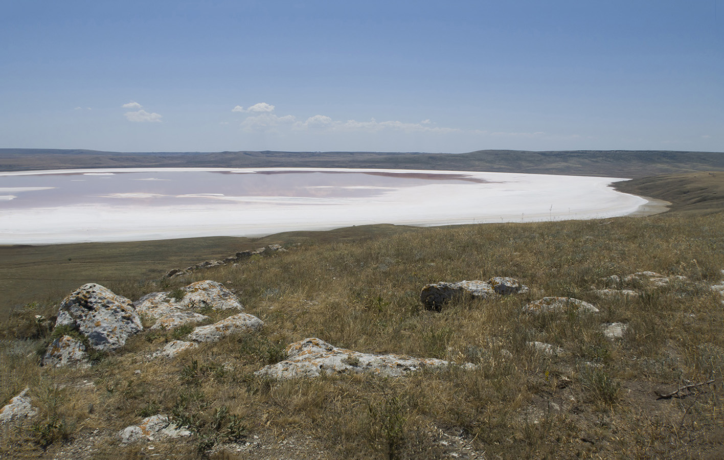 Озеро Чокрак, image of landscape/habitat.