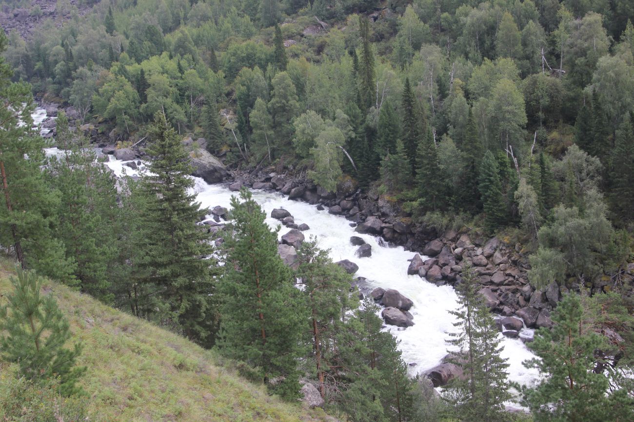 Окрестности водопада Учар, image of landscape/habitat.