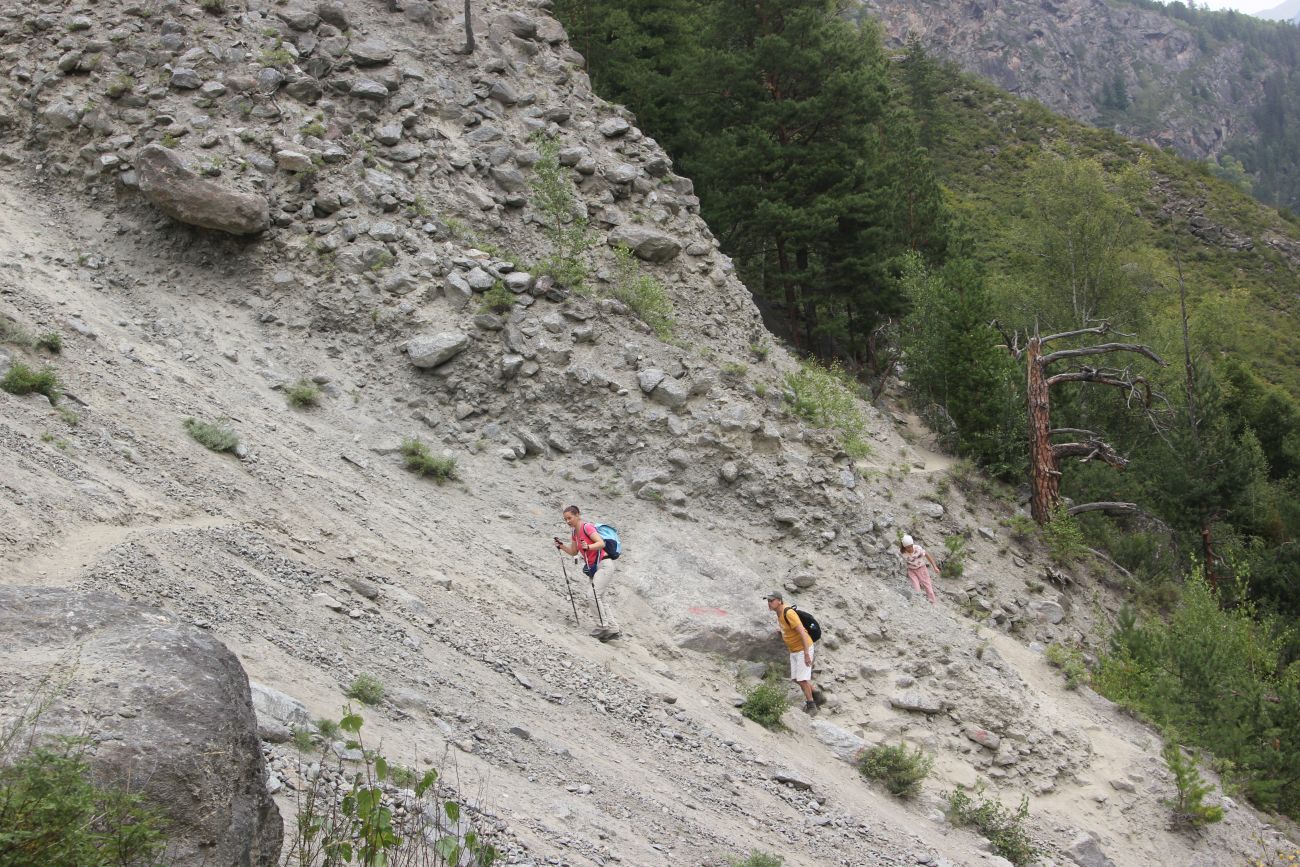 Окрестности водопада Учар, image of landscape/habitat.