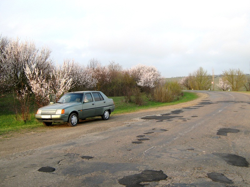 р. Малый Куяльник, изображение ландшафта.