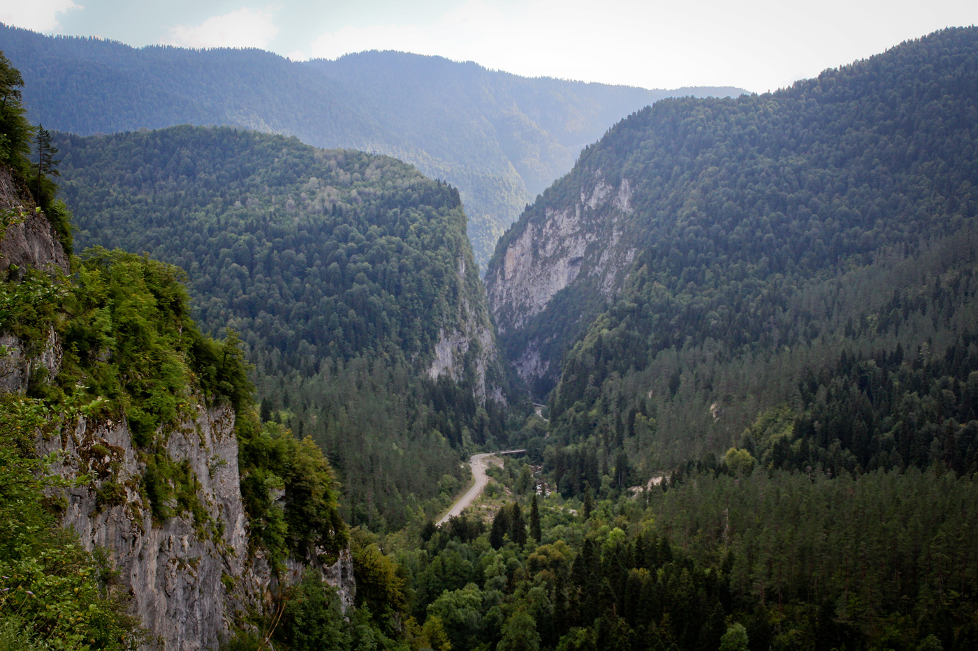 Юпшарский каньон, image of landscape/habitat.