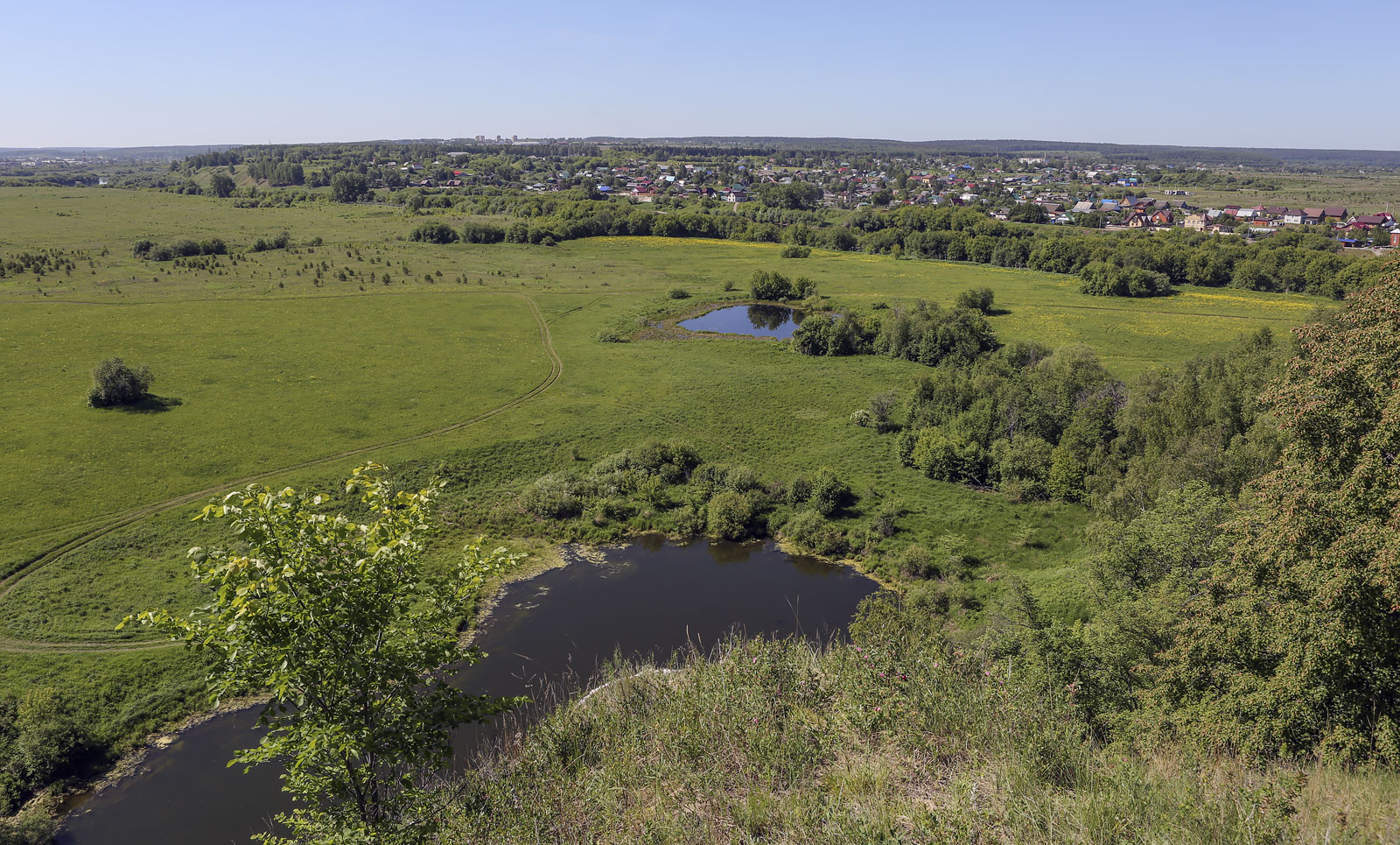 Спасская гора и её окрестности, image of landscape/habitat.