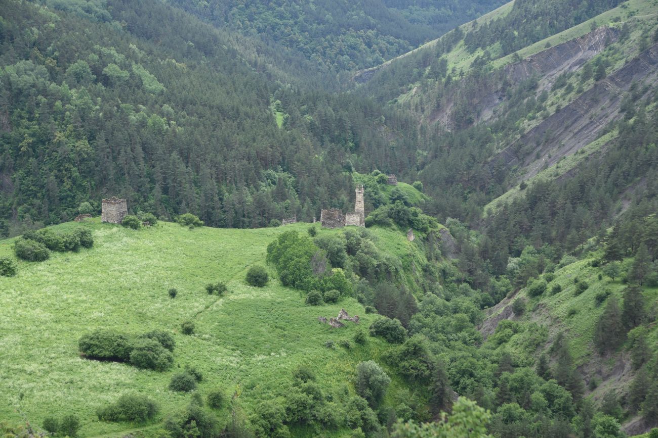 Окрестности урочища Керой, image of landscape/habitat.