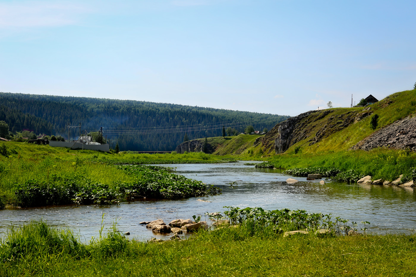 Низовья и устье Койвы, image of landscape/habitat.