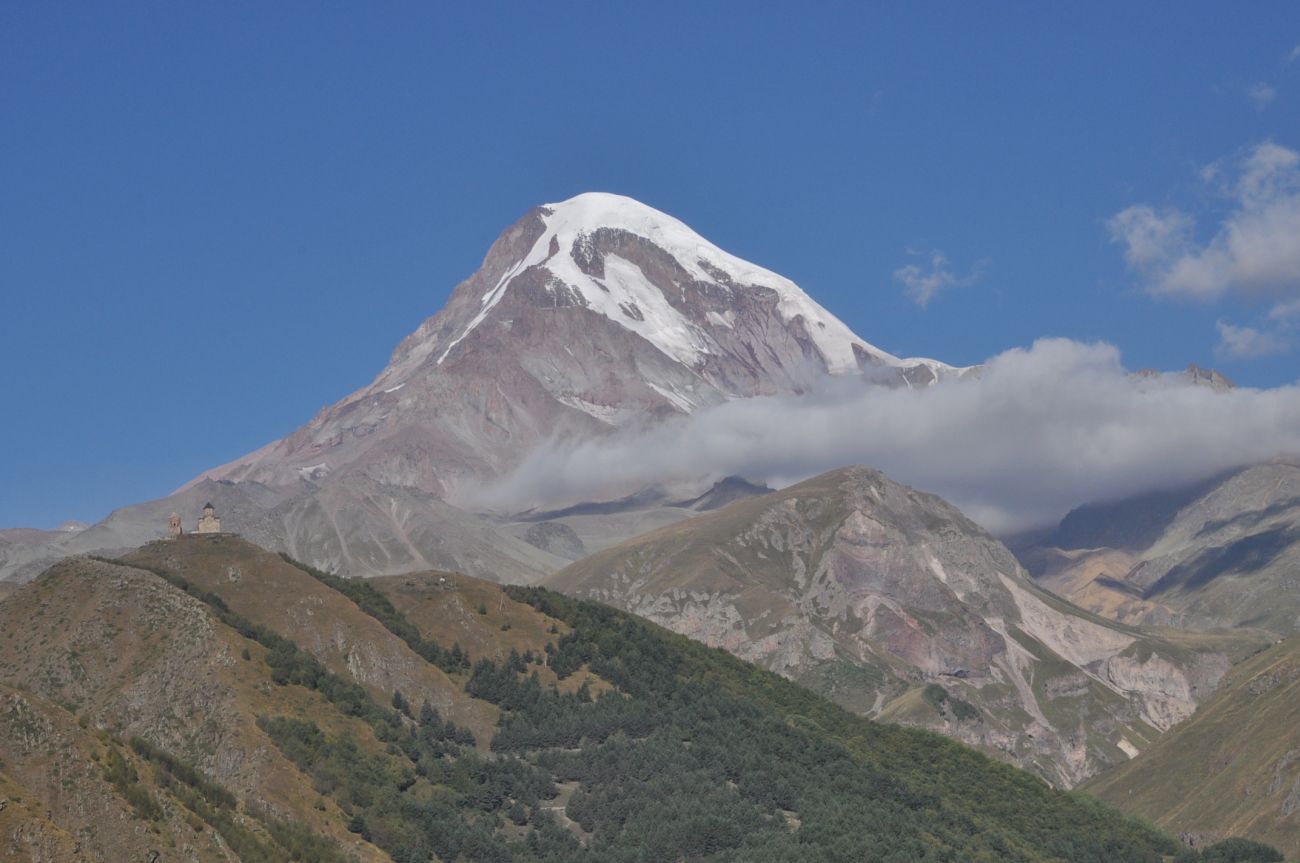 Гора Казбек, image of landscape/habitat.