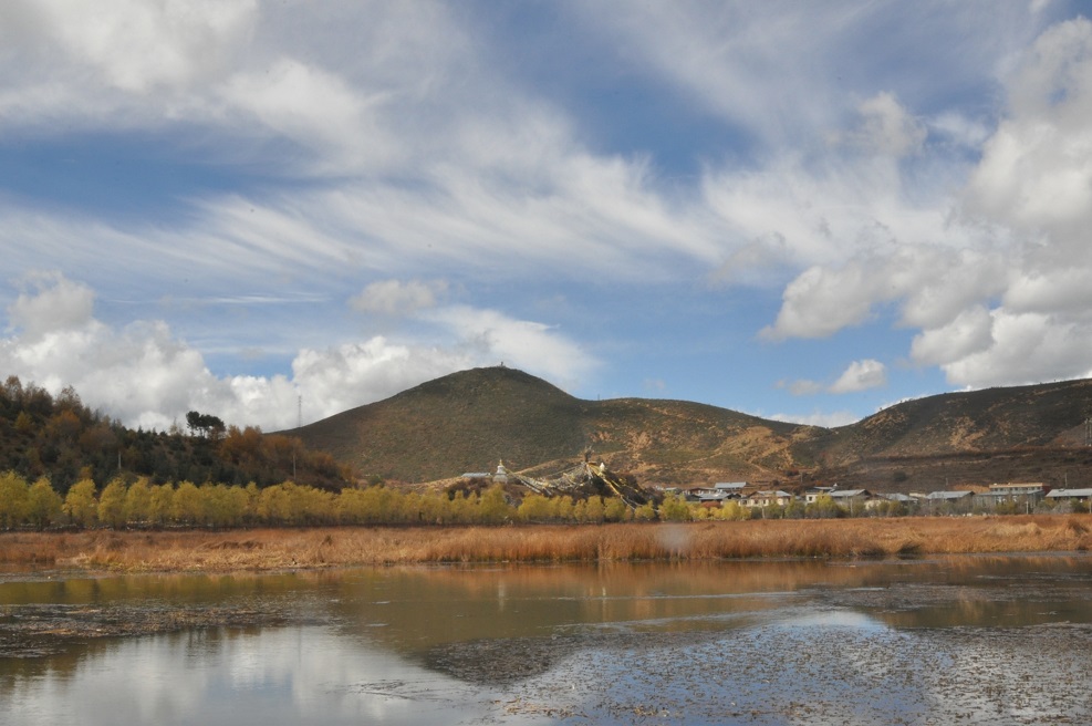 Озеро Ламуянгуо, image of landscape/habitat.