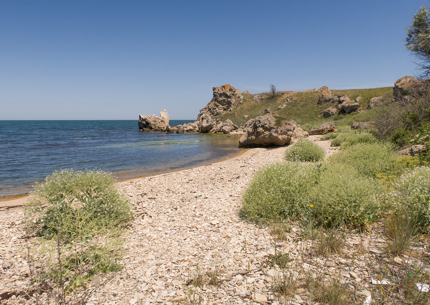 Мыс Хрони, изображение ландшафта.