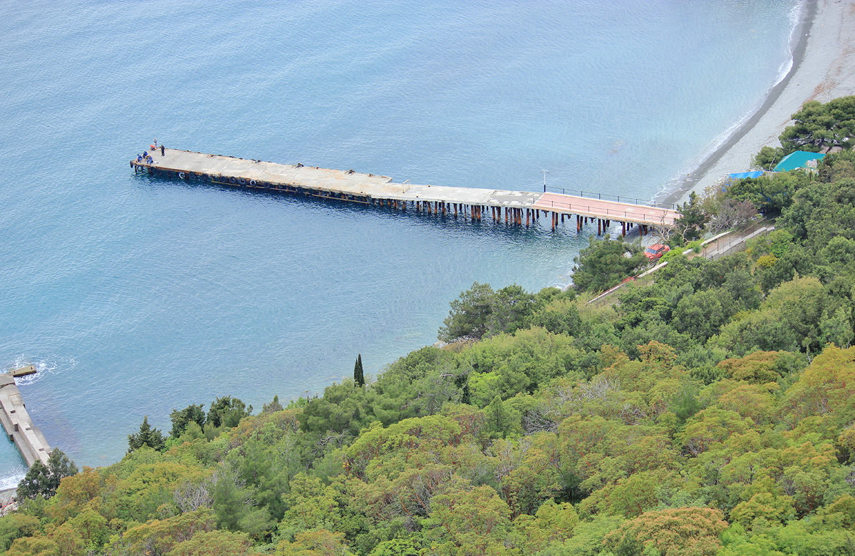 Никитский ботанический сад, image of landscape/habitat.