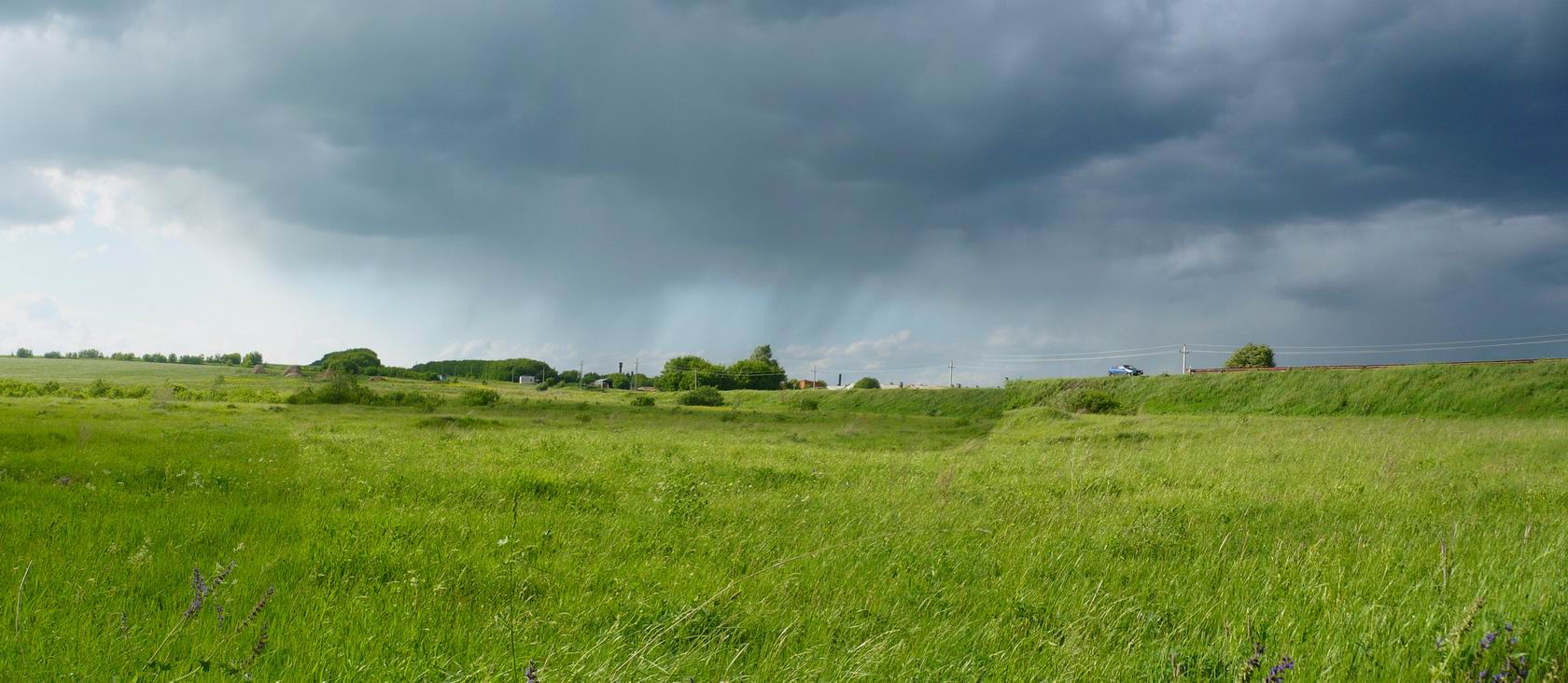 Село Медяна, изображение ландшафта.