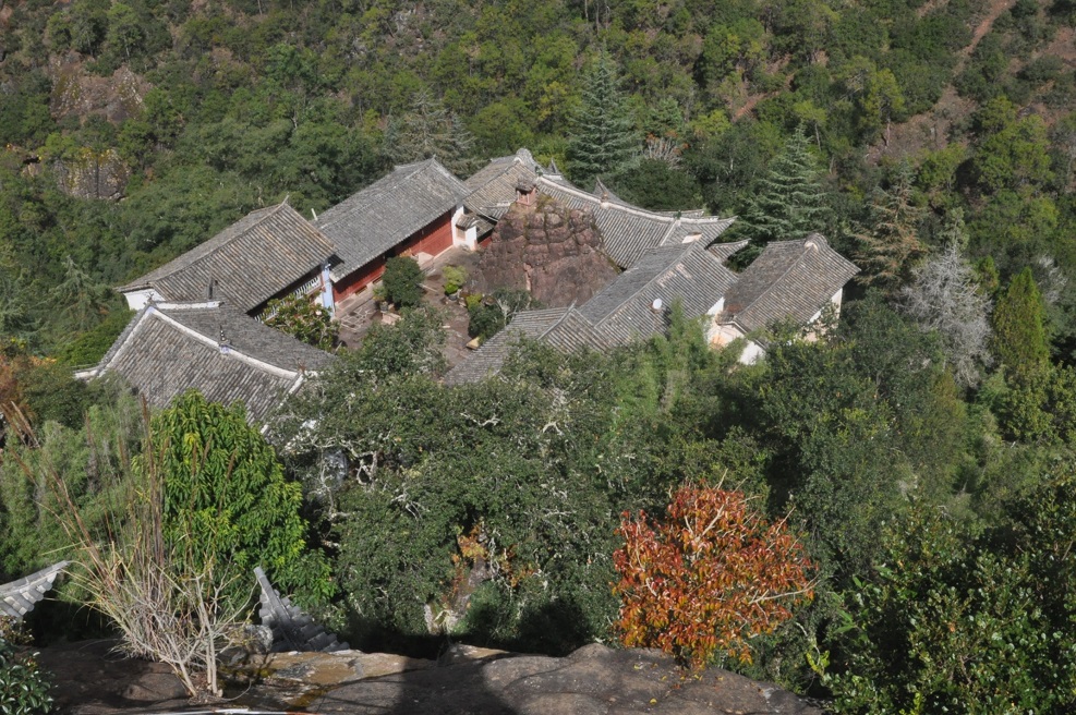 Окрестности храма Шицзхон, image of landscape/habitat.