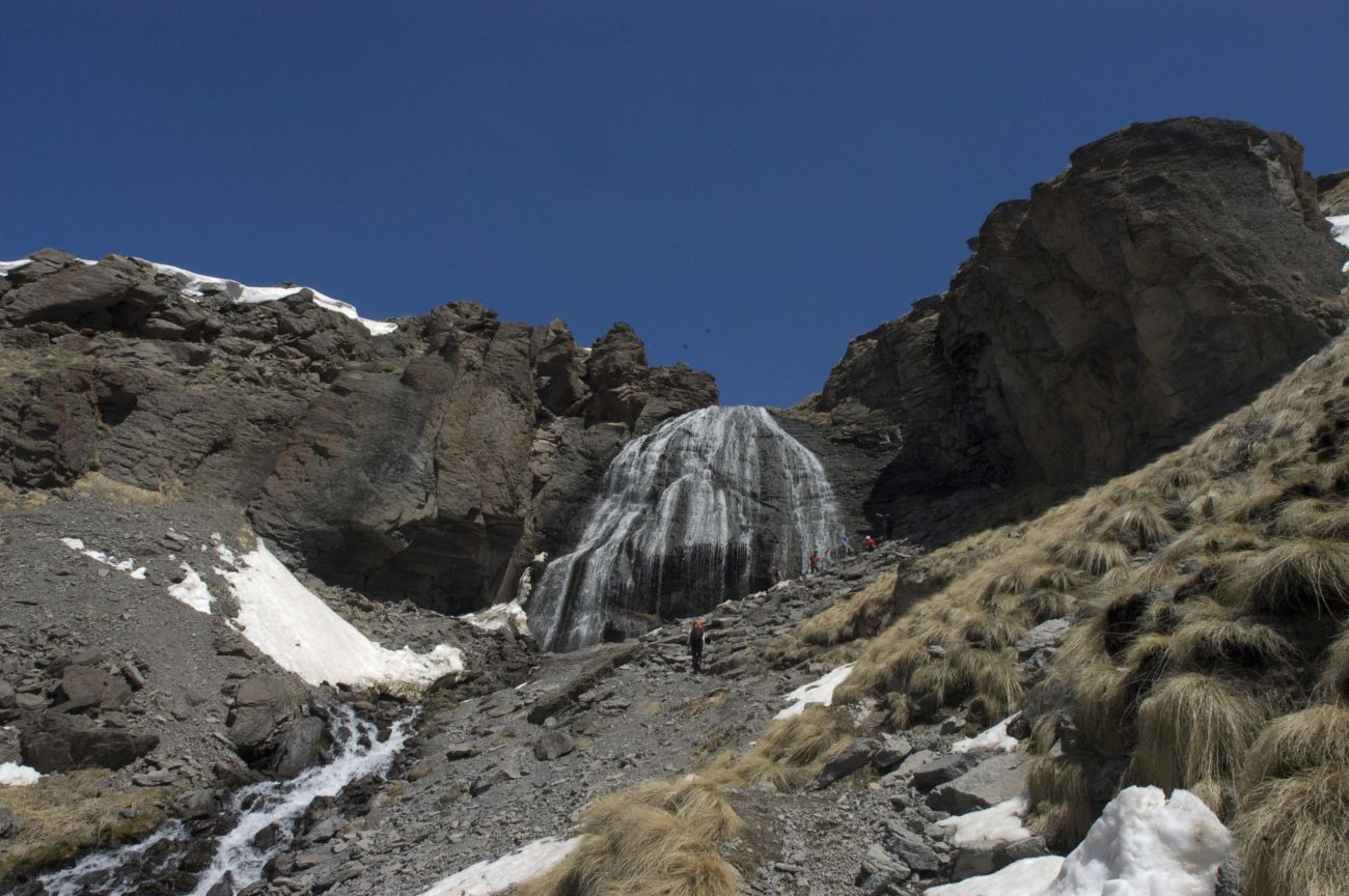 Водопад "Девичьи косы", image of landscape/habitat.