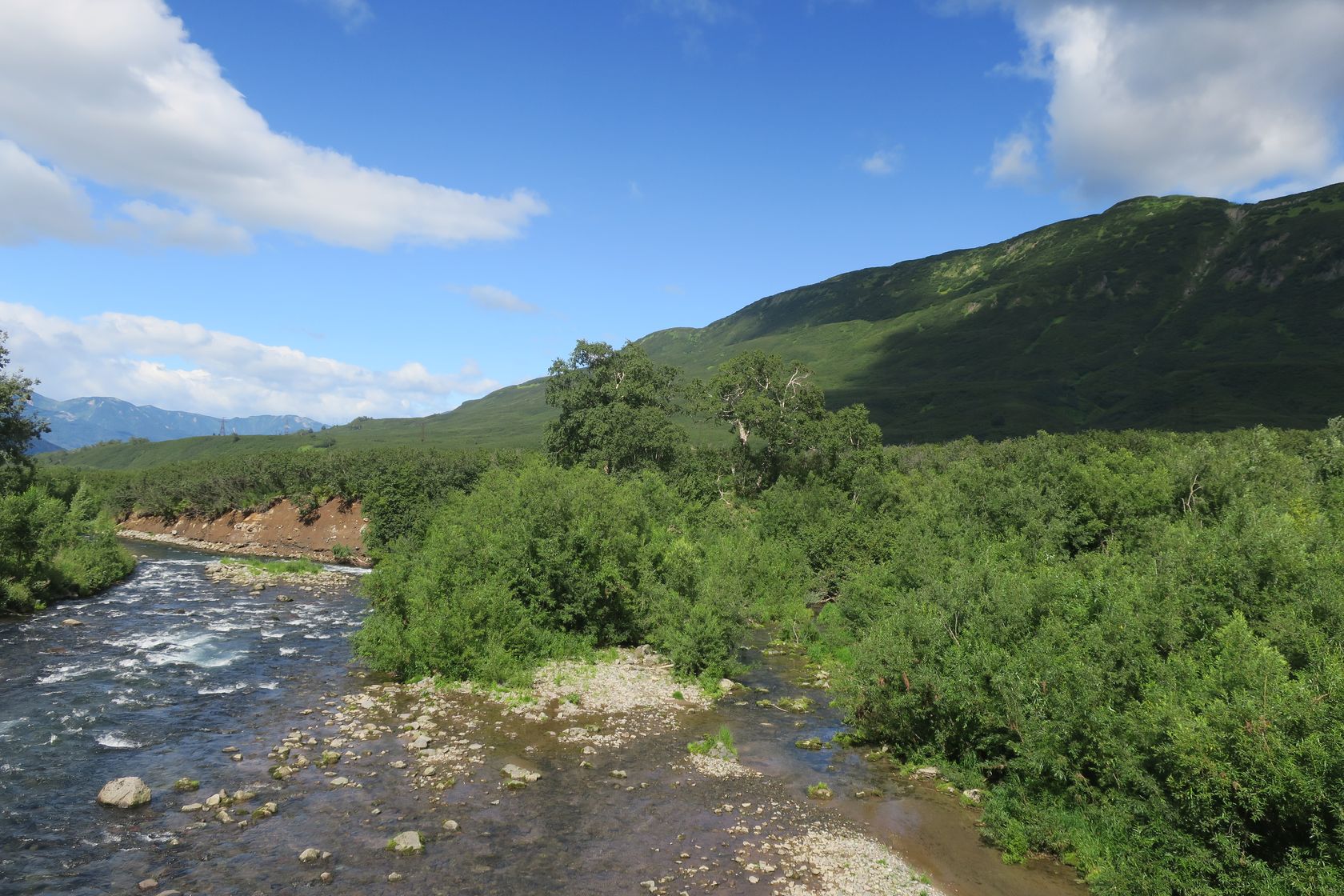 Мост через Паратунку, image of landscape/habitat.