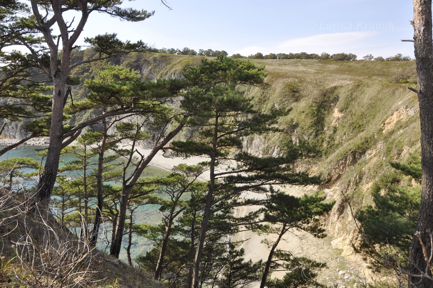 Мыс Сосновый и кекуры Бакланьи, image of landscape/habitat.