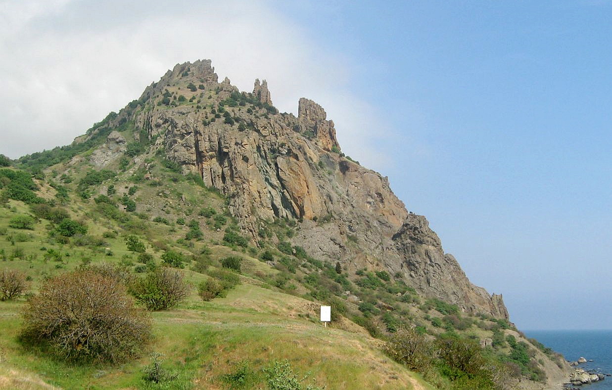 Карадаг, image of landscape/habitat.