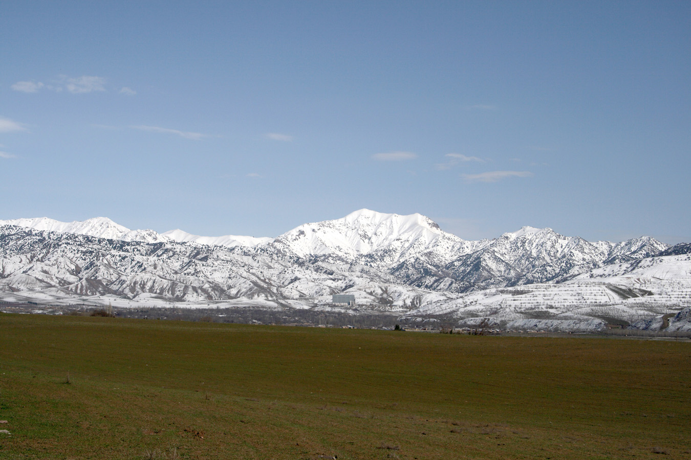 Предгорья Чаткальского хребта, image of landscape/habitat.