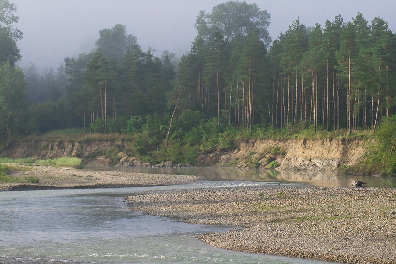 Долина реки Пшеха, image of landscape/habitat.