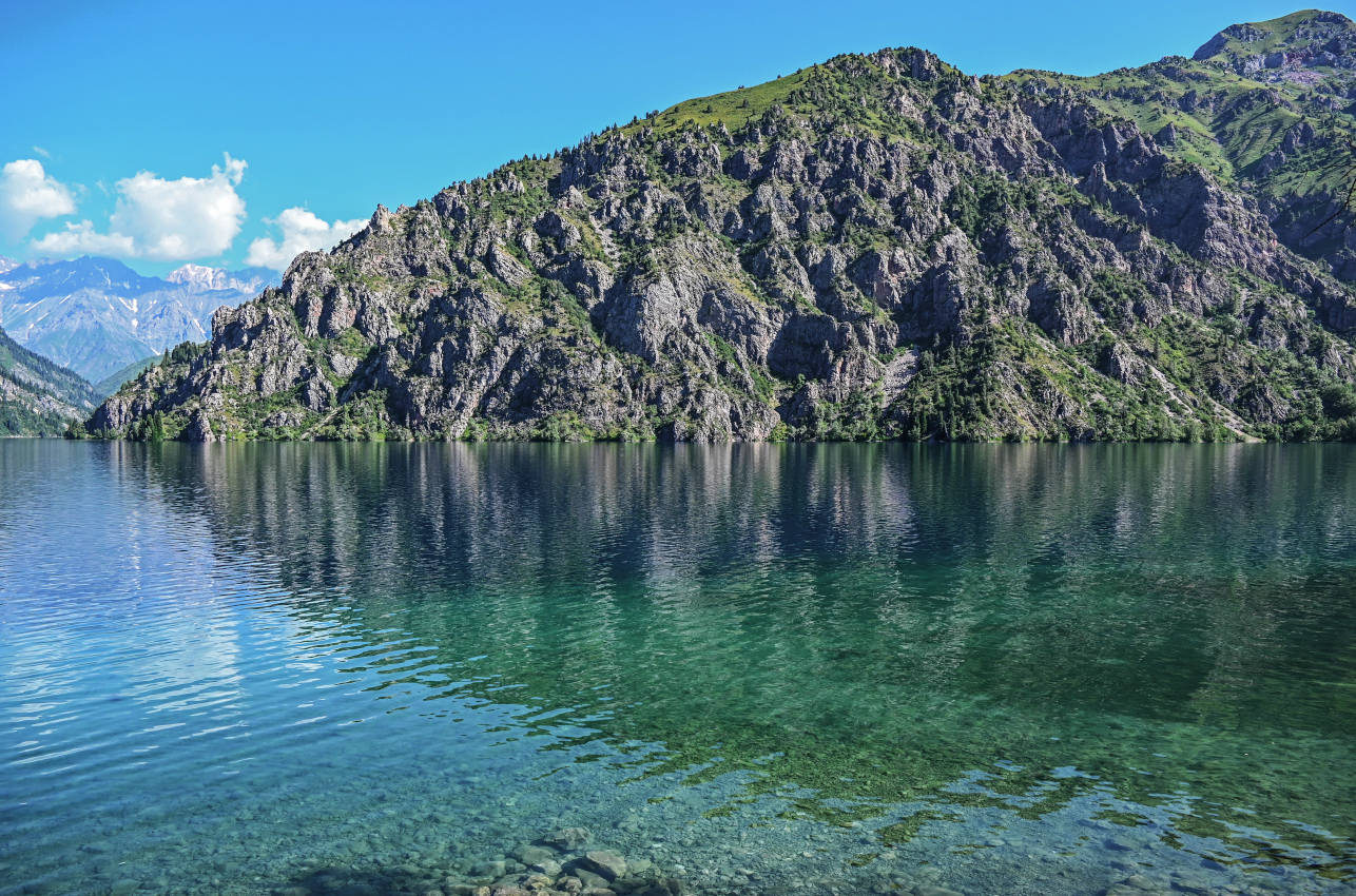 Озеро Сары-Челек, image of landscape/habitat.