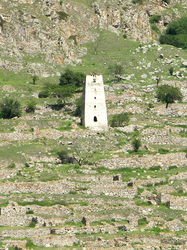 Селение Верхняя Балкария, image of landscape/habitat.