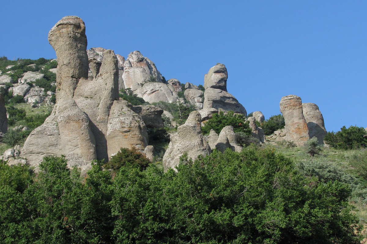 Южная Демерджи, изображение ландшафта.