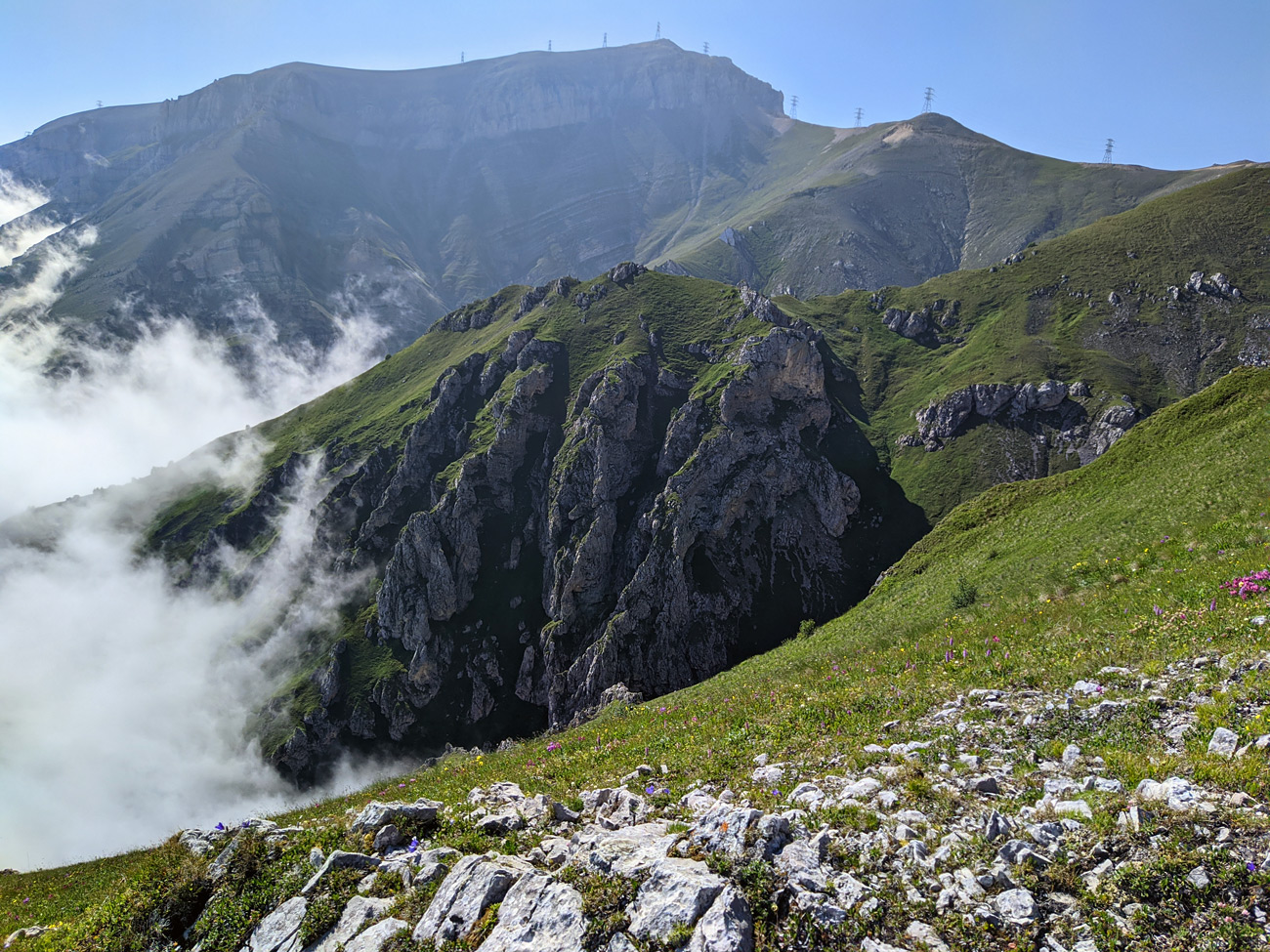 Ходский перевал, изображение ландшафта.