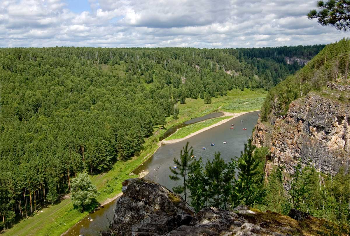 Окрестности деревни Алексеевка, image of landscape/habitat.