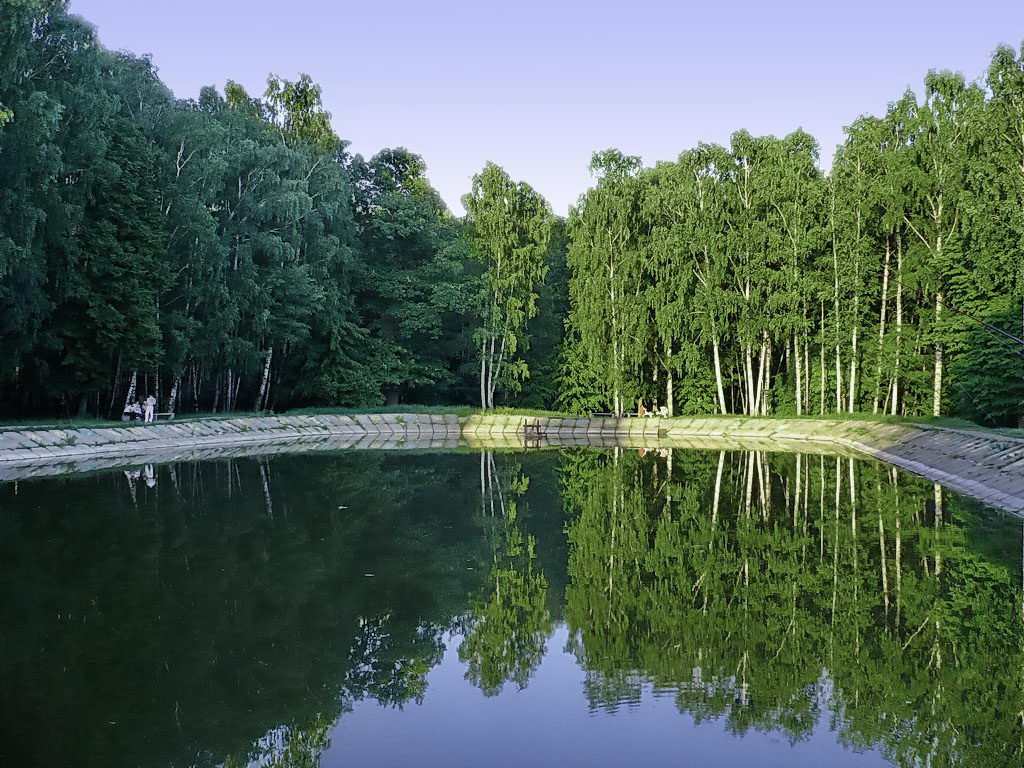 Городской парк, image of landscape/habitat.