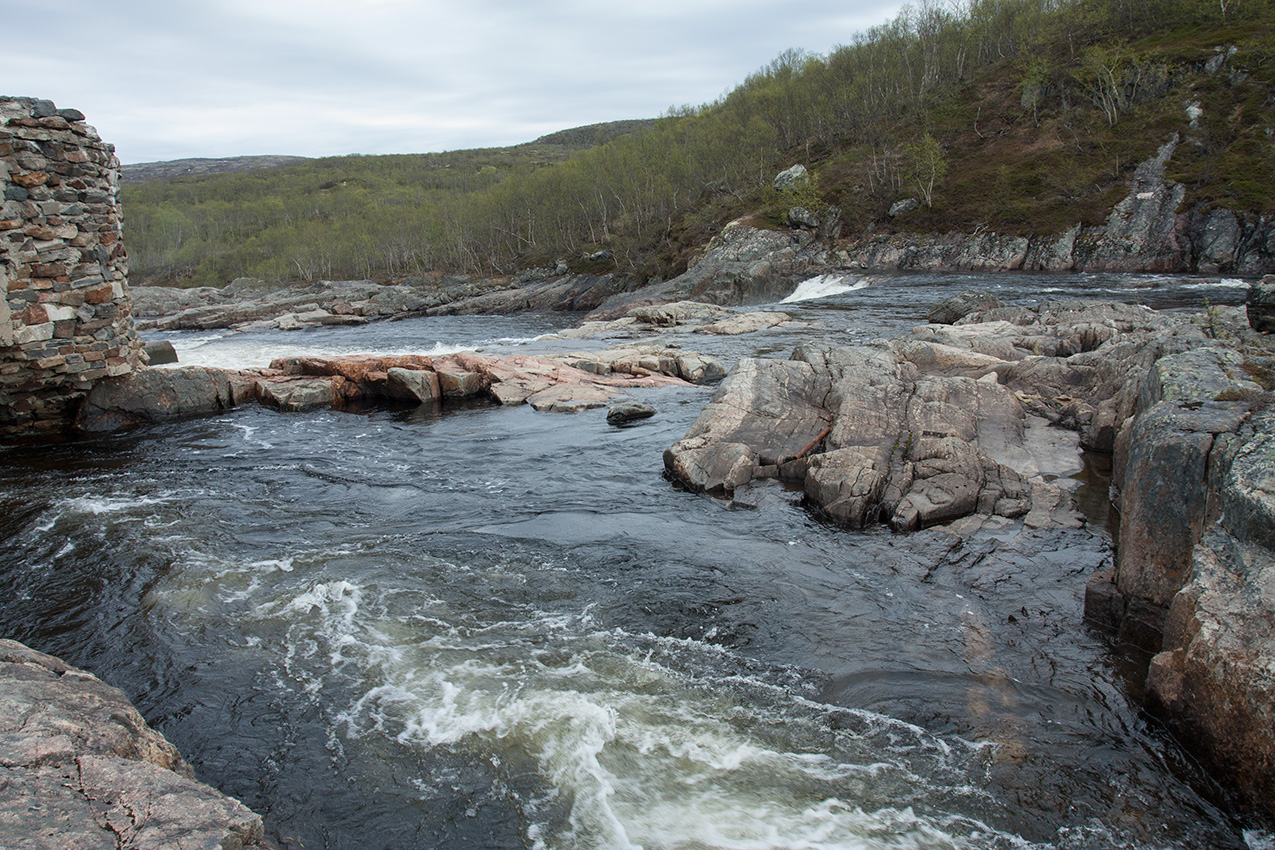 Мельничные водопады, image of landscape/habitat.