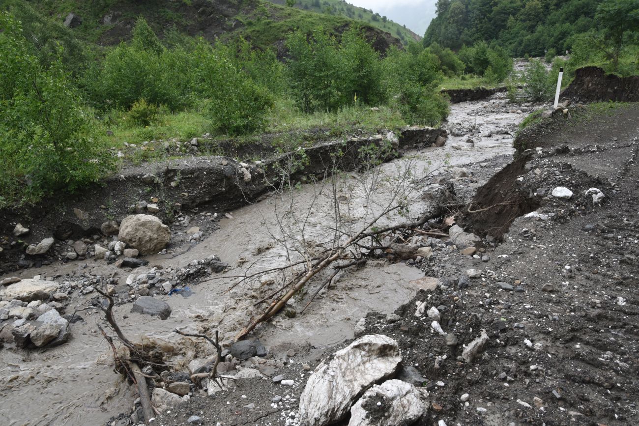 Окрестности селения Цеси, image of landscape/habitat.