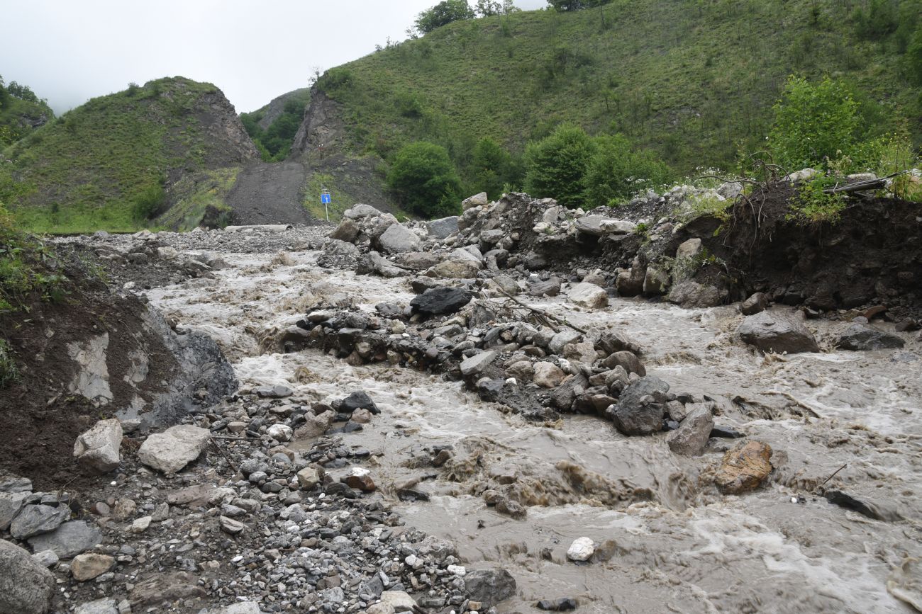 Окрестности селения Цеси, image of landscape/habitat.