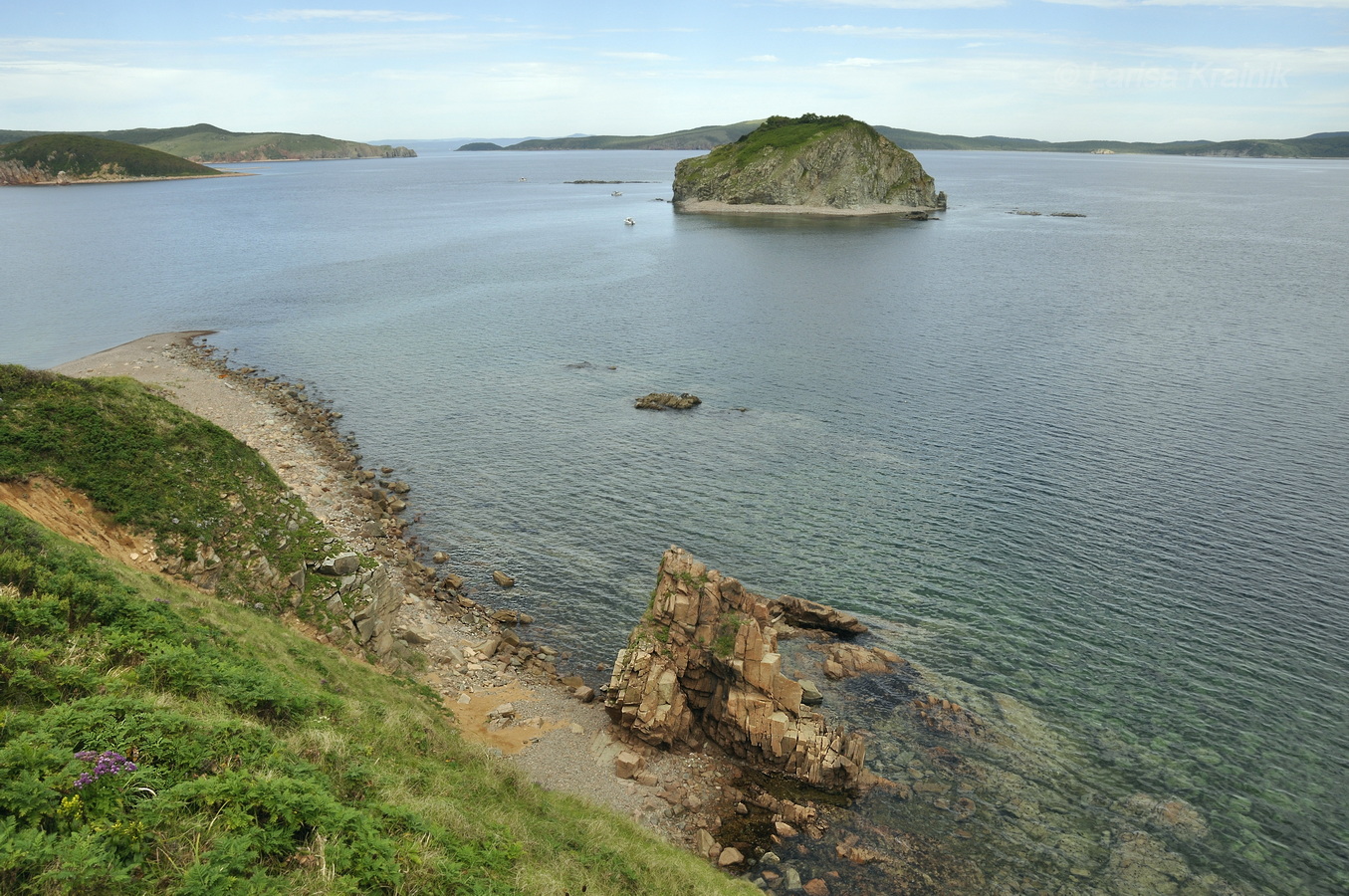 Остров Клыкова, изображение ландшафта.