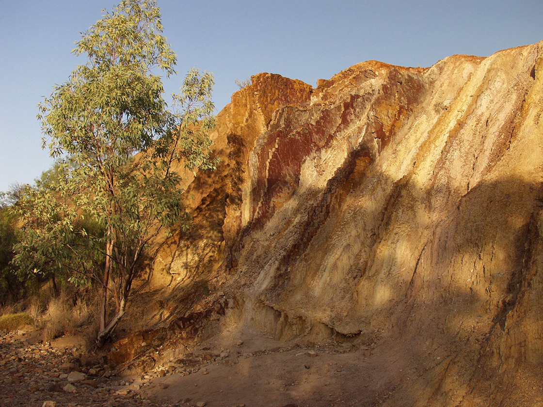 Alice Springs и окрестности, изображение ландшафта.