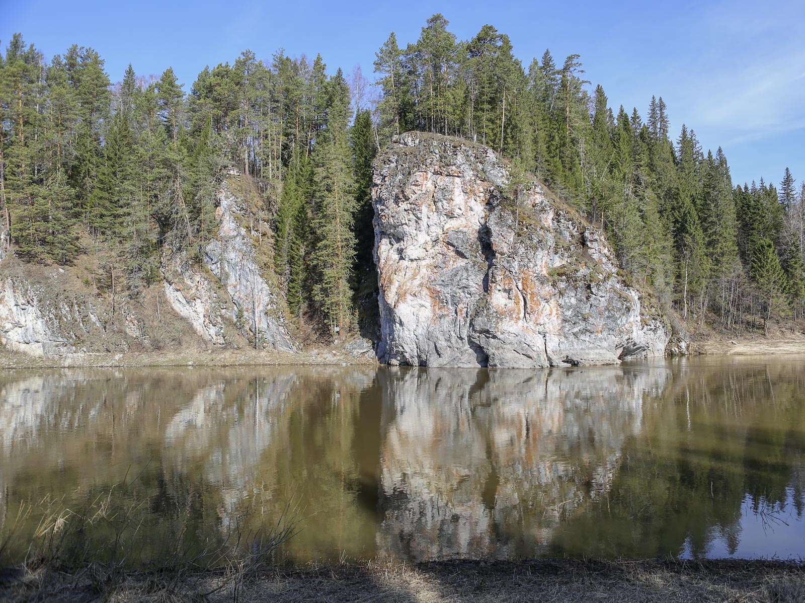 Камень Дужной и его окрестности, image of landscape/habitat.