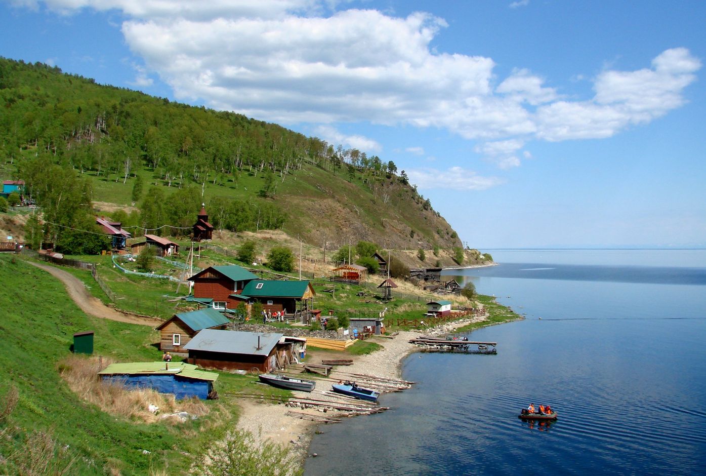 Кругобайкальская железная дорога, image of landscape/habitat.