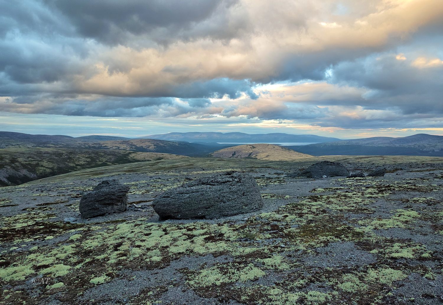 Верховья руч. Юж. Каскаснюнйок, image of landscape/habitat.