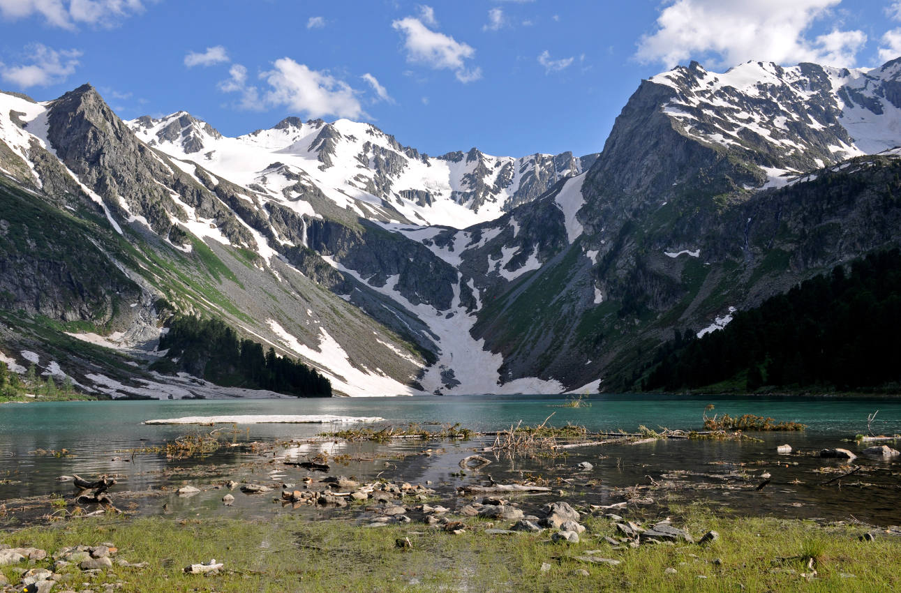 Верхнее Мультинское озеро, image of landscape/habitat.