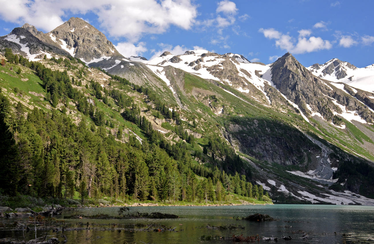 Верхнее Мультинское озеро, image of landscape/habitat.