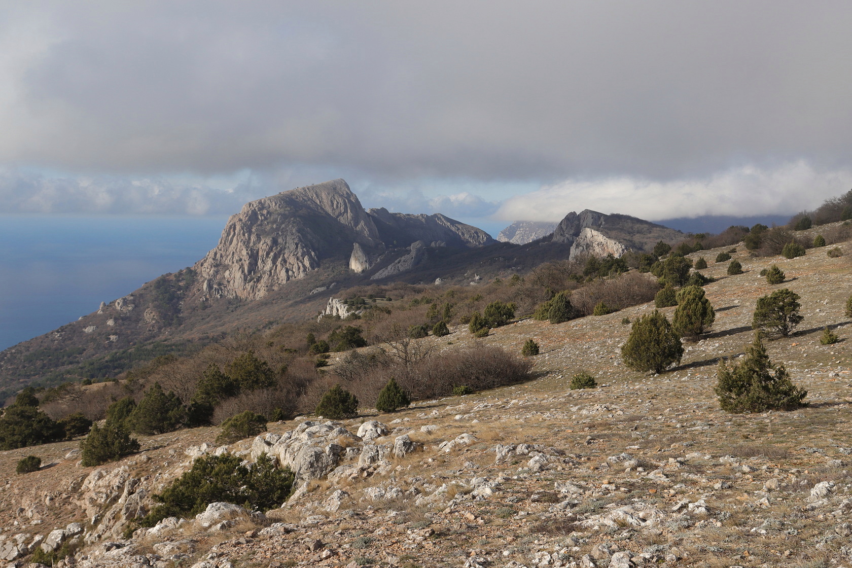 Байдарская Яйла, image of landscape/habitat.