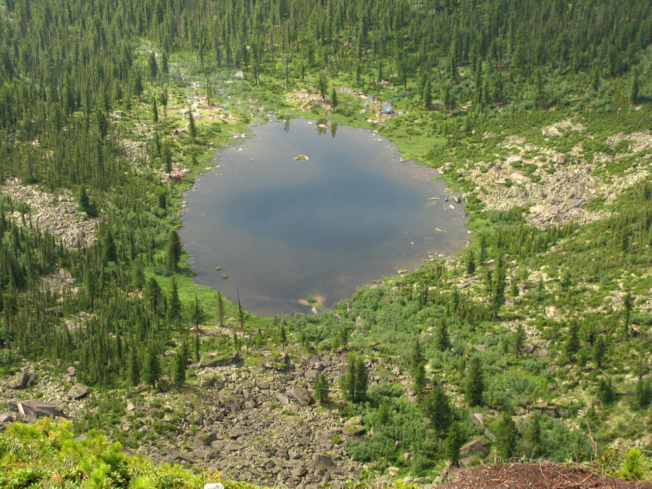 Висячий Камень, image of landscape/habitat.