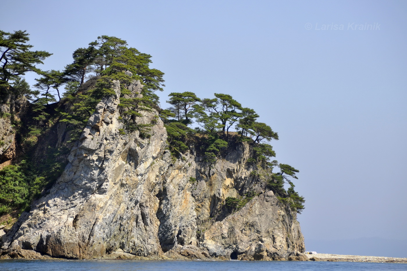 Мыс Сосновый и кекуры Бакланьи, image of landscape/habitat.