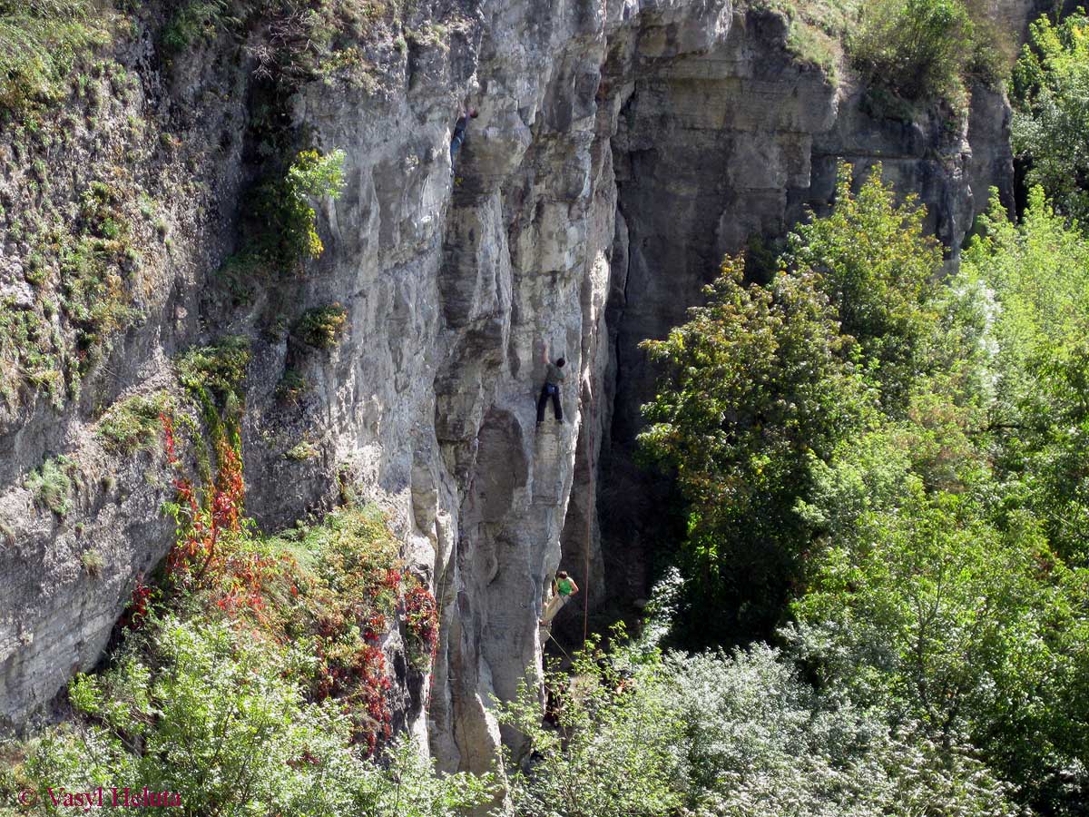 Каньон реки Смотрич, image of landscape/habitat.