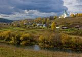 Окрестности деревни Комарово, изображение ландшафта.